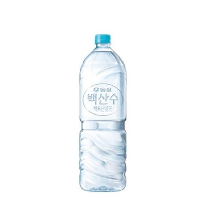 농심 백산수 무라벨 2L
